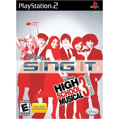 Disney Sing It: High School Musical 3 Senior Year Microphone Bundle - PS2