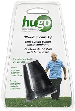 Hugo Mobility 731-001 Ultra-grip Cane Tip with Bell Design, 3/4 Inch by Hugo Mobility