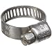 Precision Brand M6HSPX 316 Stainless Steel Micro Worm Gear Hose Clamp, 5/16" - 7/8" (Pack of 10)