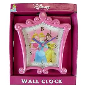 Disney Princess Licensed Wall Clock Cinderella Beauty Snow White