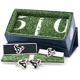 Houston Texans Cufflinks Money Clip & Tiebar Set