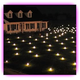 Lawn Lights - Illuminated Outdoor Decoration, Incandescent Bulbs