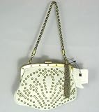 Gucci Handbags 144606 (White) Leather Small Evening Bag