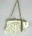 Gucci Handbags 144606 (White) Leather Small Evening Bag