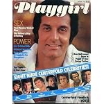 PLAYGIRL MAGAZINE April 1976: EIght NUDE Centerfold Celebrities including George Maharis, Jim Brown, Fabian, Lyle Waggoner book cover