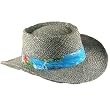 New Straw Fedora Tribly Golfer Gambler Resort Hat Visor