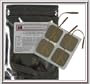 2"x 2" Square Premium Silver Electrodes (10 Packs/4 Per Pack/40 Electrodes)
