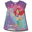Disney Princess, Ariel "Hearts & Bubbles " nightgown in Purple for toddler girls
