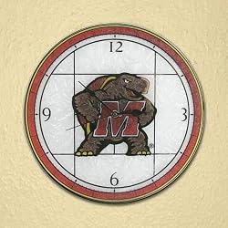 Art Glass Clock-Maryland