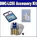 Panasonic Lumix DMC-LC50 Digital Camera Accessory Kit includes: KSD2GB Memory Card, ZELCKSG Care & Cleaning, SB257 Charger
