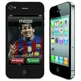 【iPhone4／4s対応　iPhoneステッカー　リオネル・メッシ（Lionel Andres Messi）】