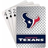 Houston Texans Playing Cards Diamond Plate