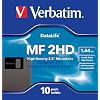 Verbatim MF-2HD Datalife 10er-Pack 8,9 cm (3,5 Zoll) Disketten