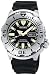 Seiko Men's "Black Monster" Automatic Dive Resin Strap Watch #SKX779