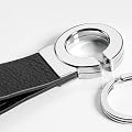 Schl�sselhalter Lederschlaufe KEY-CLICK, Leder schwarz