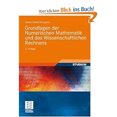 Grundlagen der Numerischen Mathematik und des Wissenschaftlichen Rechnens