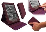 Accessory Village Purple Luxury Lavish BookLover Case & Cover with Stand For Amazon Kindle Wi-Fi, 6