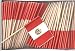 One Box Peru Toothpick Flags, 100 Small Mini Peruvian Flag Cupcake Toothpicks or Cocktail Picks