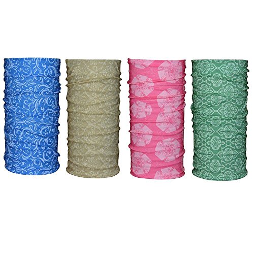 4 Count Moisture Absorbable and Breathable Headwears