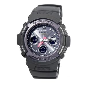 Casio Men's AWG101-1A G-Shock Multi-Band Solar Atomic Analog Watch