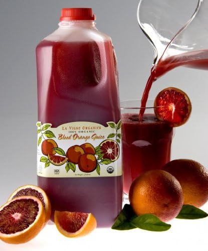 La Vigne Organics Blood Orange Juice - Frozen - 1/2 Gallon