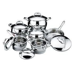 Berghoff 12-pc. Induction Cookware Set Stainless Steel