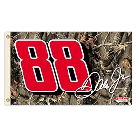 NASCAR Dale Jr. #88 - Realtree 2-Sided 3-by-5 Foot Flag with Grommets