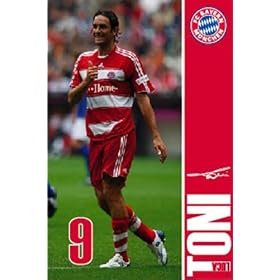 Empire - 157515 Football - Luca Toni - Poster - 61 x 91,5 cm (Import Allemagne)
