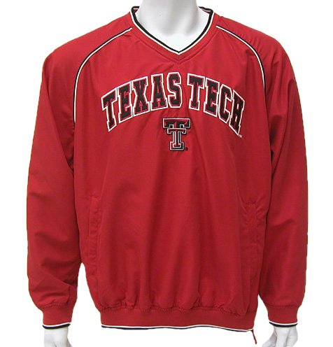 Buy Texas Tech Red Raiders Mens Stratus Pullover Jacket by Colosseum Athletics