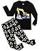 Boys Truck Pajamas Bulldozer Little Kids Pjs Sets 100% Cotton Toddler Sleepwears