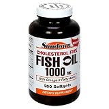 Sundown Fish Oil, 1000 mg, 200 Softgels 51dZA McHWL. SL160 Sundown Fish Oil, 1000 mg, 200 Softgels