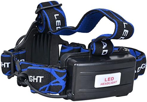 E-PRANCE® Bright 2000 Lumens XM-L T6 Headlight Torch Waterproof LED Flashlight Headlamp with Adjustable Focus Range(Batteries not included)