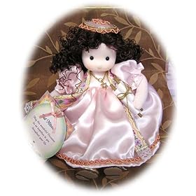 Bat Mitzvah Musical Doll in Pink Dress