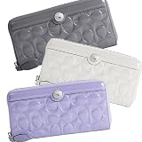 (コーチ)COACH ラウンドファスナー長財布 [ギャラリー エンボスド パテント ジップアラウンド] F46223 SV/DY 並行輸入品
