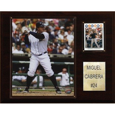 MLB Detroit Tigers Miguel Cabrera Photo Player Plaque