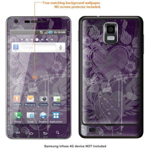Protective Decal Skin STICKER for AT&T Samsung Infuse 4G case cover Infuse-523