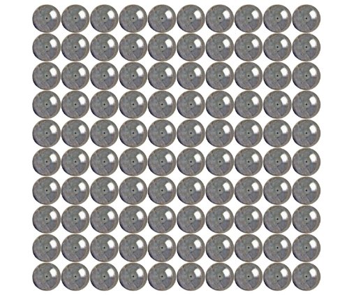 100 3/8 inch Diameter Chrome Steel Bearing Balls G25 Ball Bearings VXB Brand