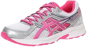 ASICS Women's Gel-contend 3 Running Shoe, White/Knock Out Pink/Indigo Blue, 12 M US