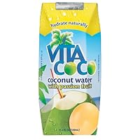 Vita Coco Coconut Water with Passion Fruit, 11.1-Ounce Tetra Paks (Pack of 12)