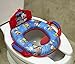 Ginsey Mickey Mouse Deluxe Potty Seat - Padded, Soft, and Durable - For Regular and Elongated Toilets - Musical Grip Handles and Themed Backsplash