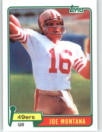 2010 Topps Anniversary Reprints #14 Joe Montana - San Francisco 49ers (Rookie Reprint)(Football Cards)