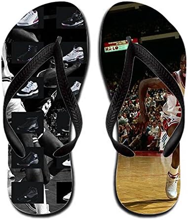 Michael Jordan Shoes Women Colorful Flip Flop Kristawebb 7 B(m) Us Rubber
