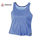 TAIGA Women's Lightweight Polartec Power Dry Sleeveless Shirts Deluxe - Tank Top Shirts, Denim, MADE IN CANADA
