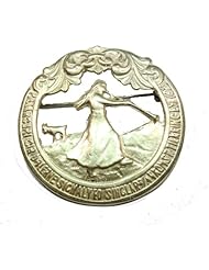 Sterling Silver Pillarguri Pin
