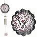 Wind Chime Ripple Illusion Dragonfly Hanging Garden Porch Decoration