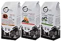 BuyWell 100% Fair Trade Organic Single Origin Sampler: Peru, Guatemala, Sumatra, 12-Ounce Bags (Pack of 3) WHOLE BEAN