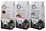 BuyWell 100% Fair Trade Organic Single Origin Sampler: Peru, Guatemala, Sumatra, 12-Ounce Bags (Pack of 3) WHOLE BEAN