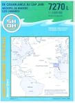 Carte marine : De Casablanca au Cap Jubi