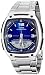 Casio Men's Core AW81D-2AV Silver Stainless-Steel Quartz Watch with Blue Dial