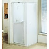 Mustee 142 Durastall 36-in x 36-in Shower Stall with Extended Base